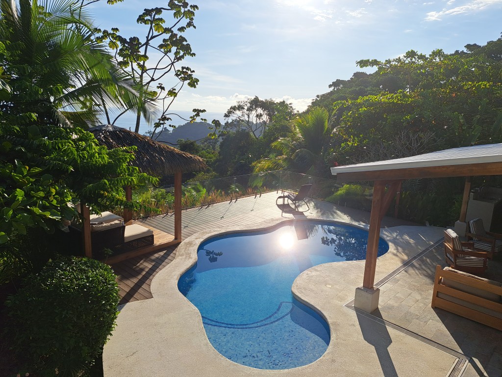 ocean view vacation rental dominical costa rica